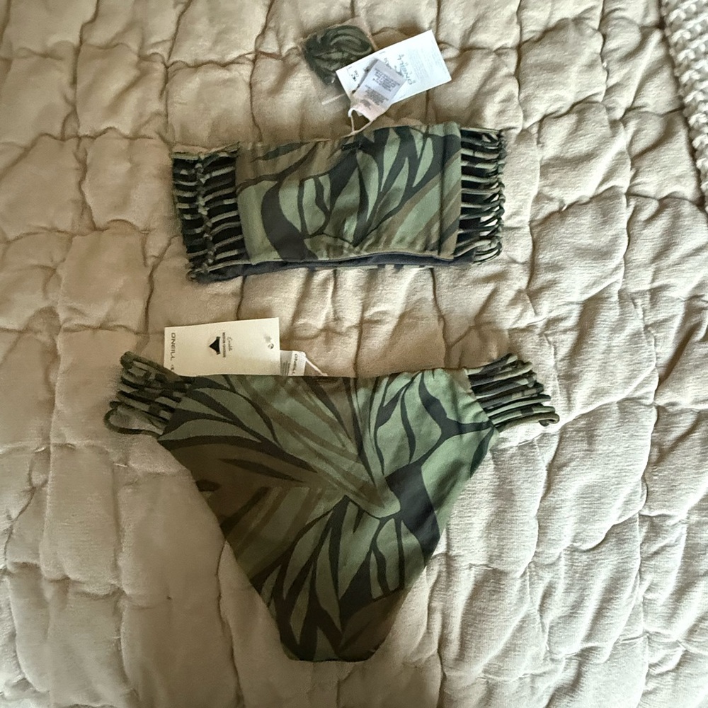 New Bandeau Bikini. Never worn with tags.